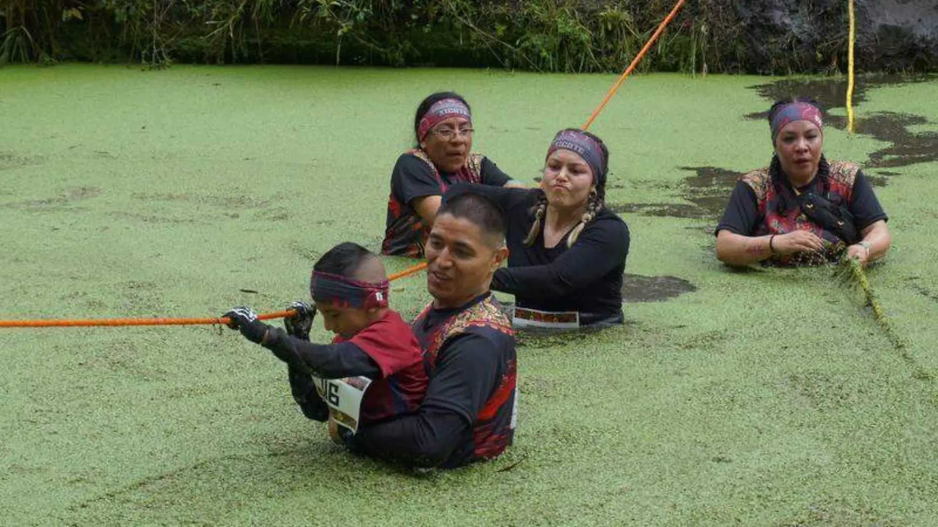 Realizaron la primera edición del Guerrero Xicote, justa celebrada en el área natural del Lago del Niño, en XicohtzincoFrancisco H. REYES (2)